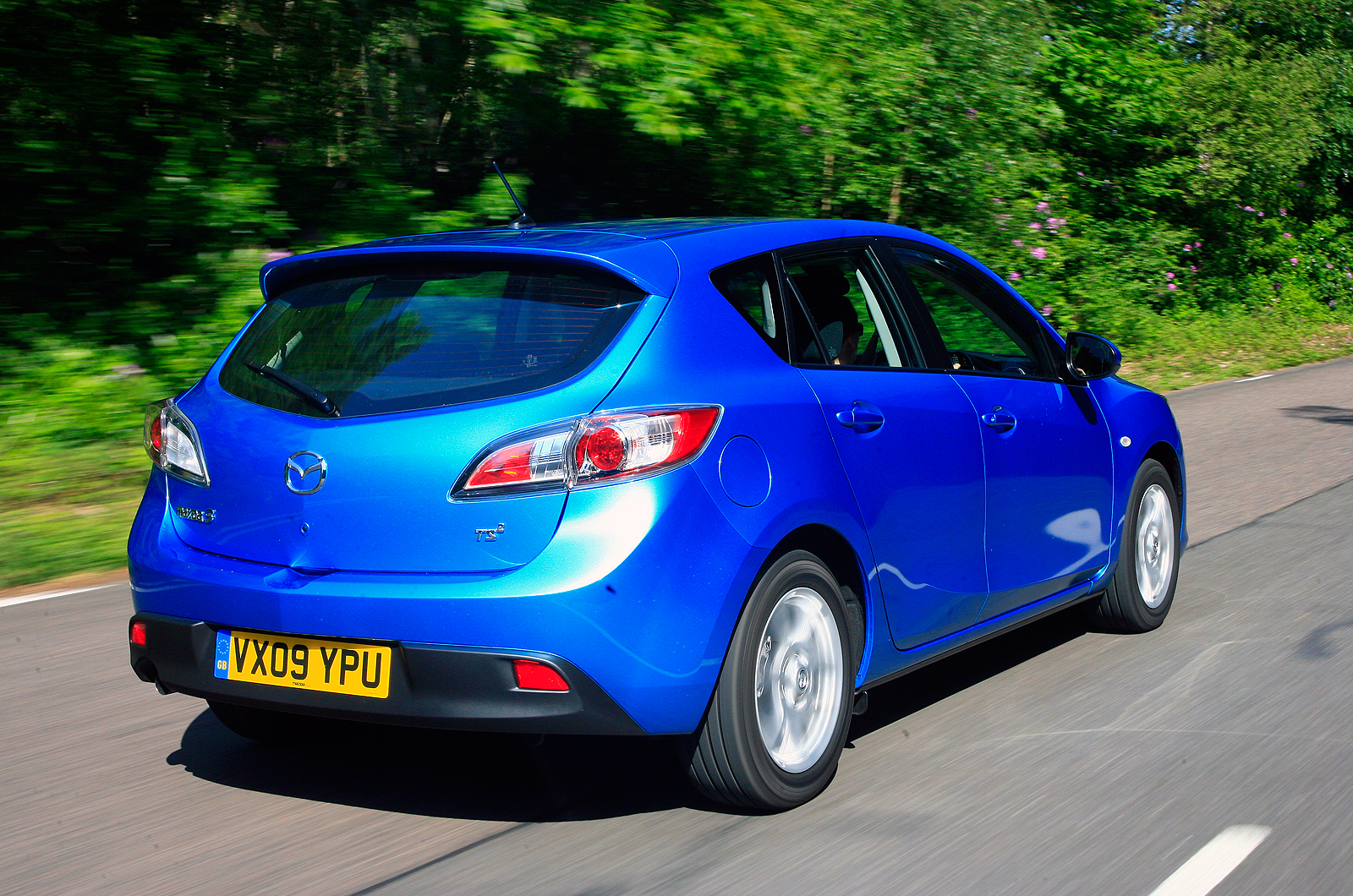 Mazda 3 rear quarter