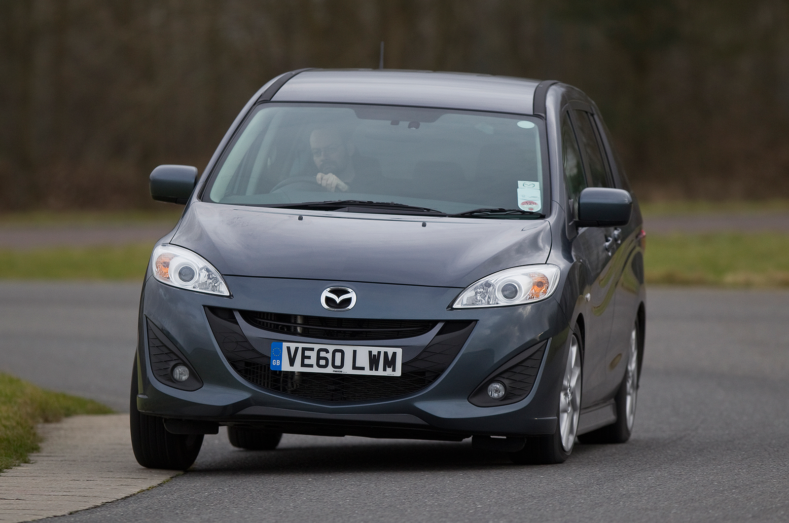 Mazda 5 cornering