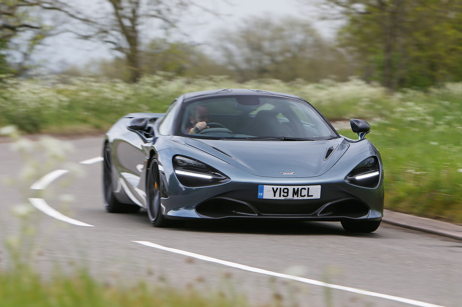 McLaren 720S cornering