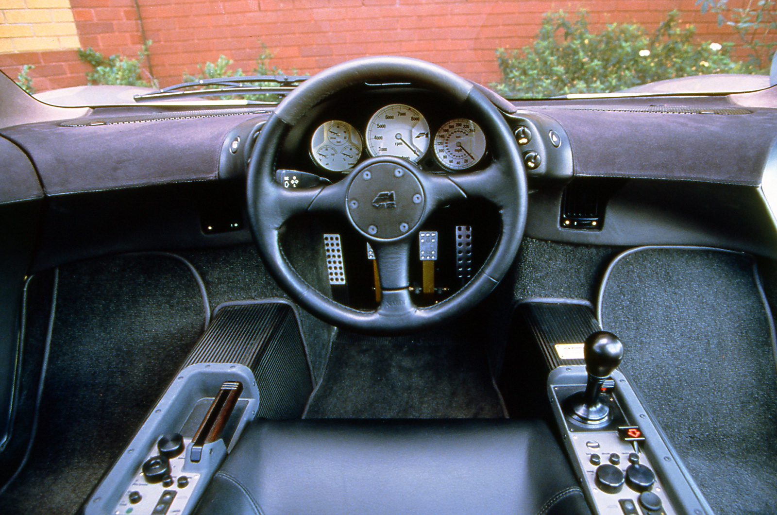 McLaren F1 dashboard