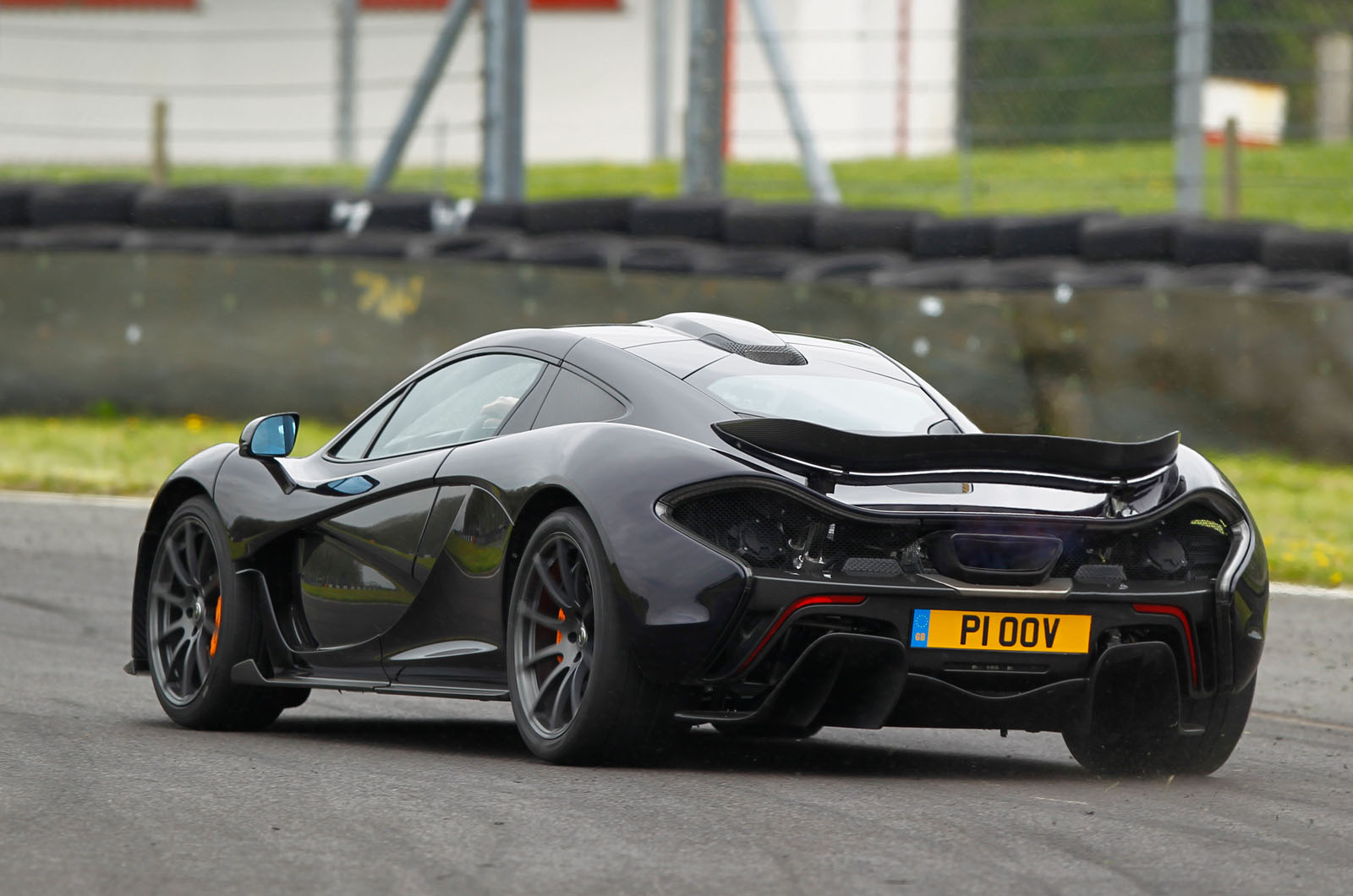 McLaren P1 rear cornering