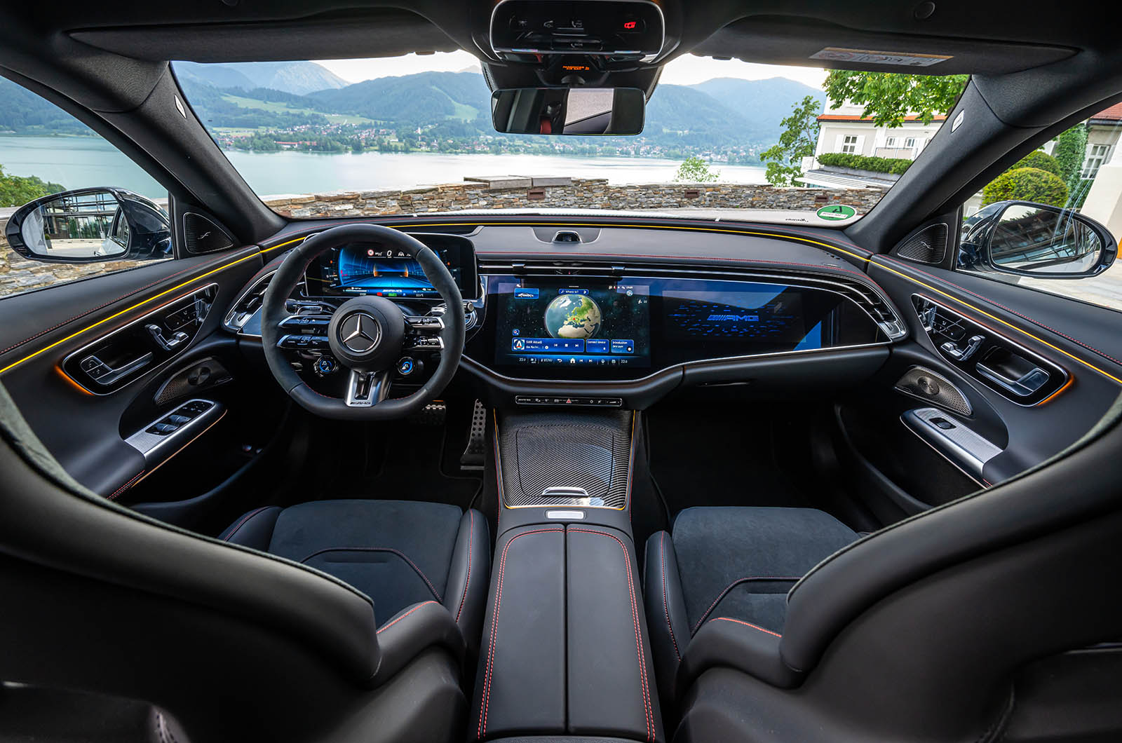 Merc AMG E53 Hybrid dash