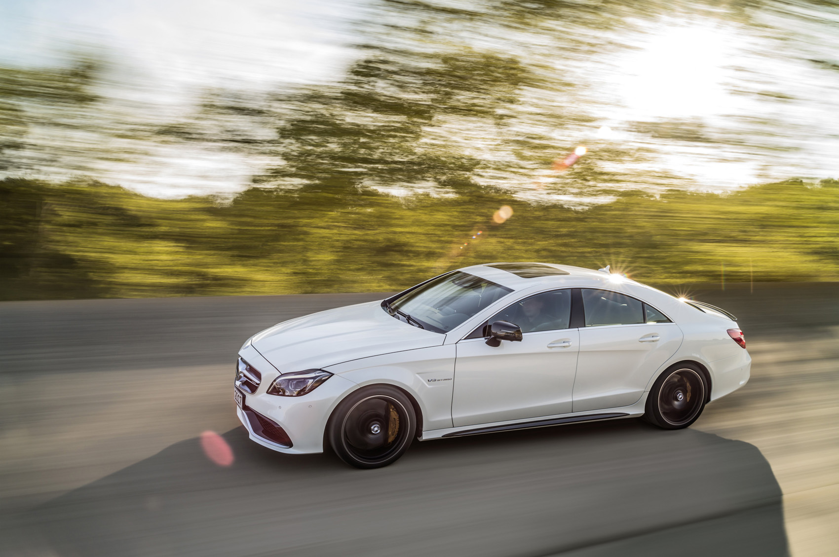 Mercedes-AMG CLS 63 S side profile