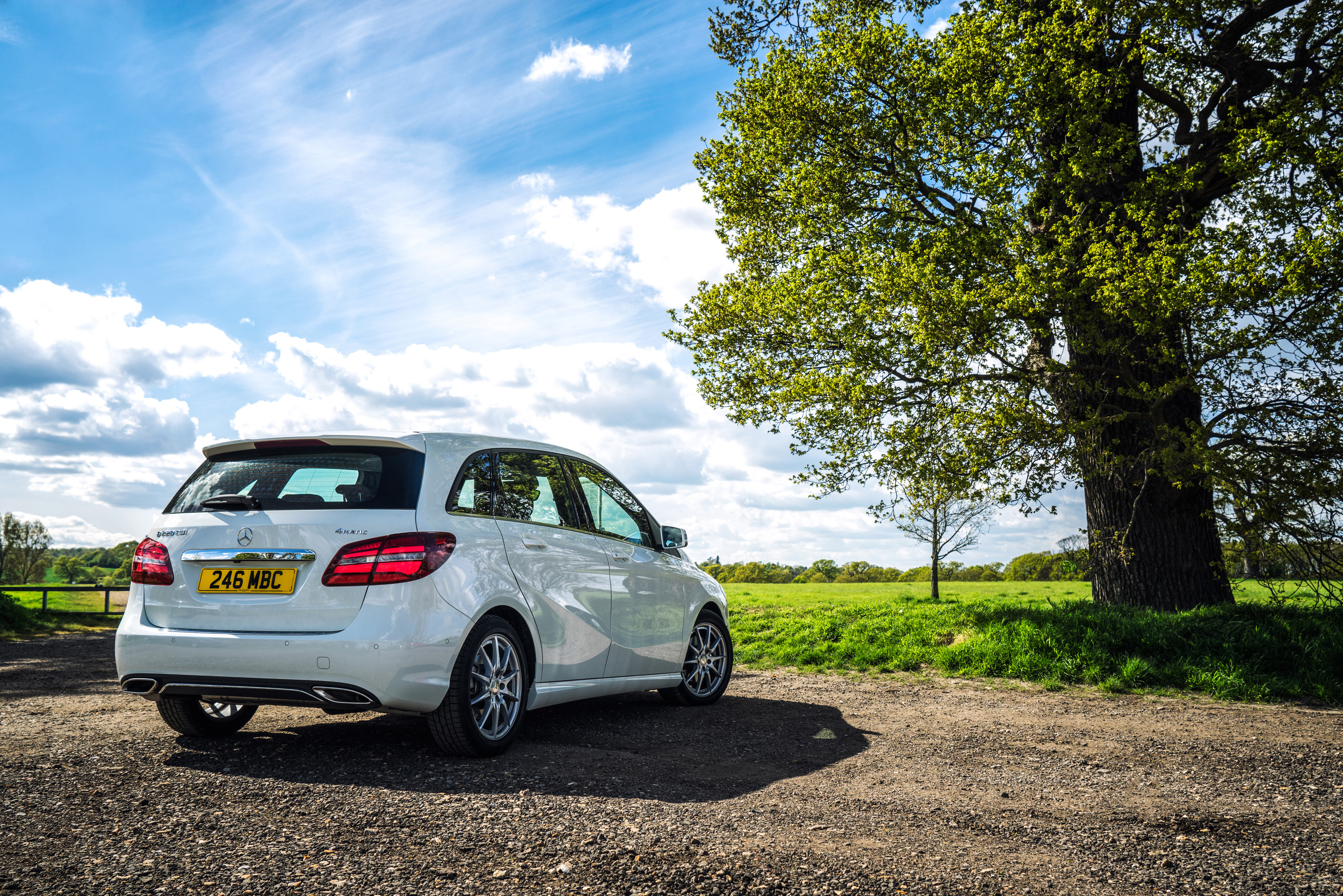 Mercedes-Benz B-Class rear quarter