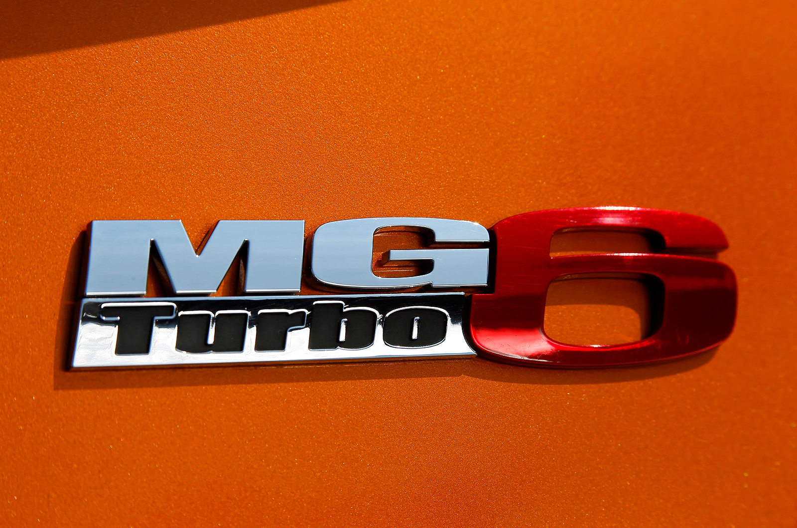 MG6 badging