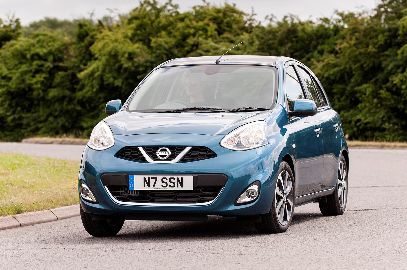 Nissan Micra cornering