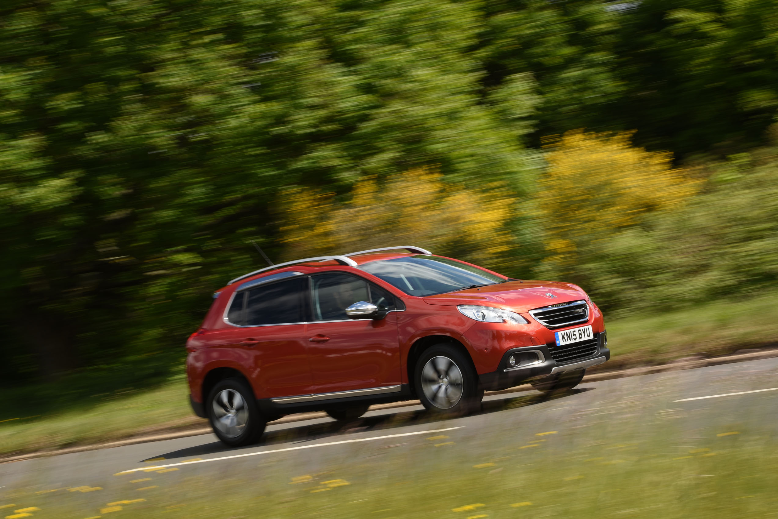 Peugeot 2008 cornering