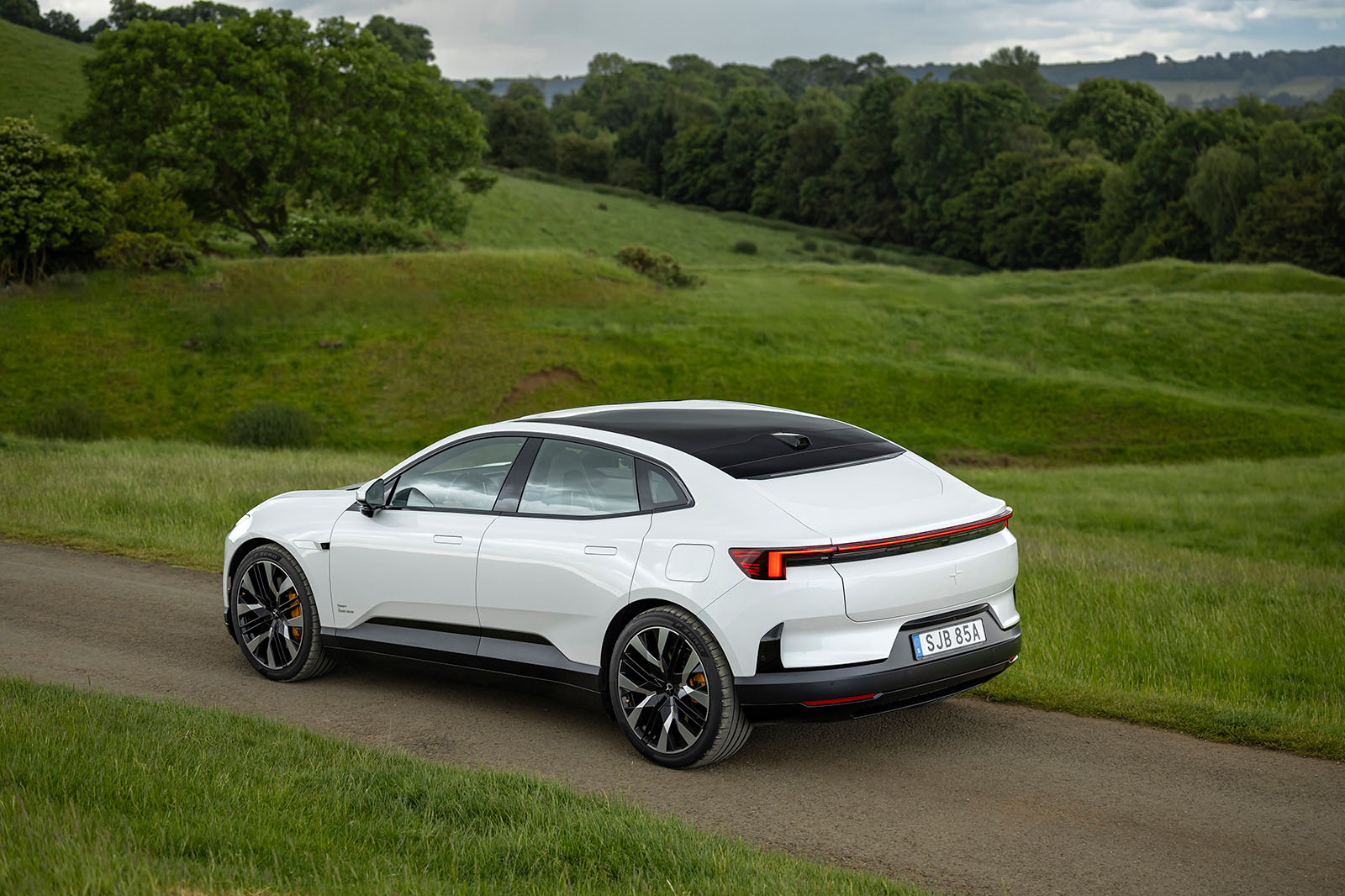 polestar 4 review 2024 12 rear static