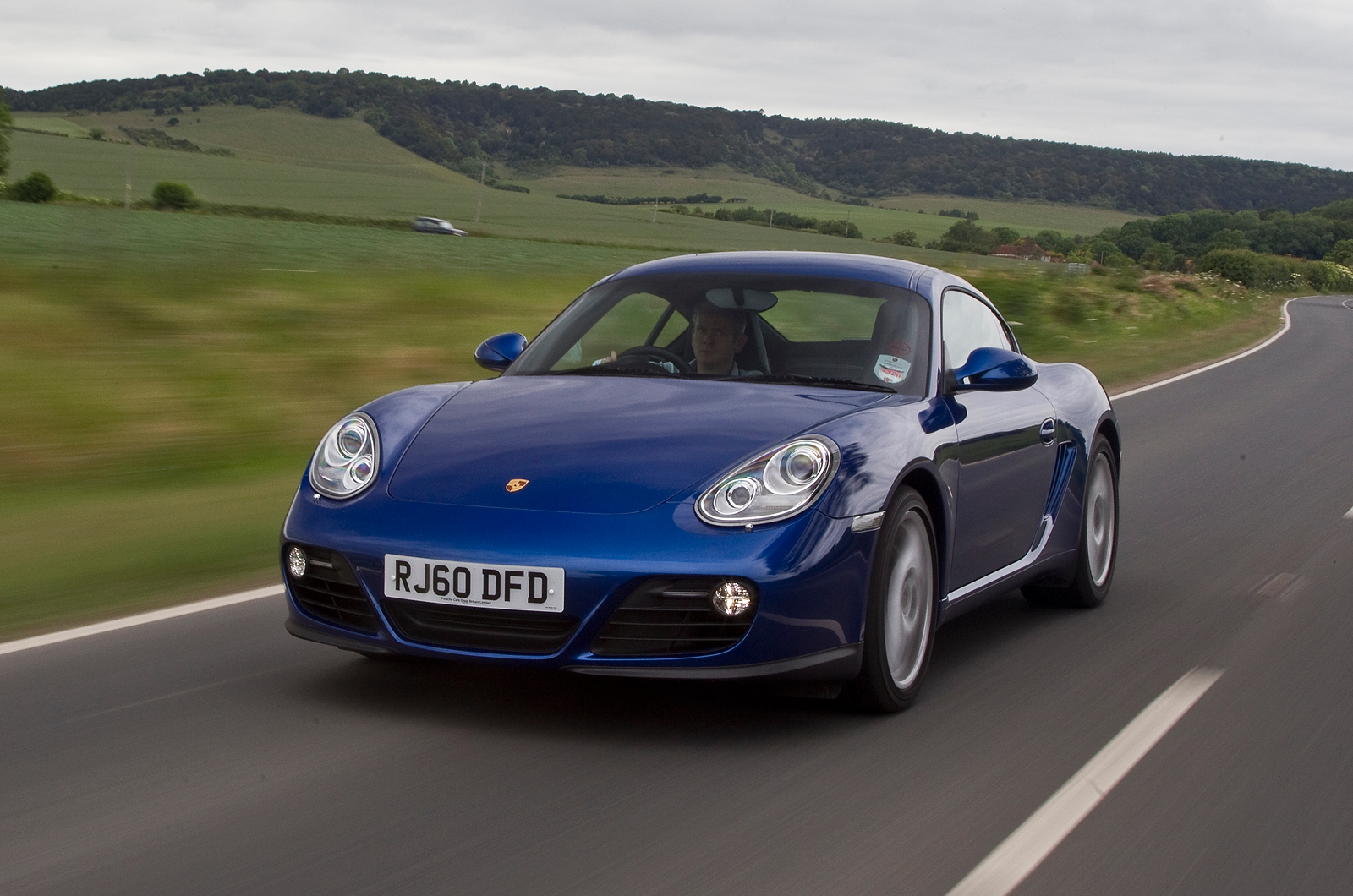 Porsche Cayman front quarter