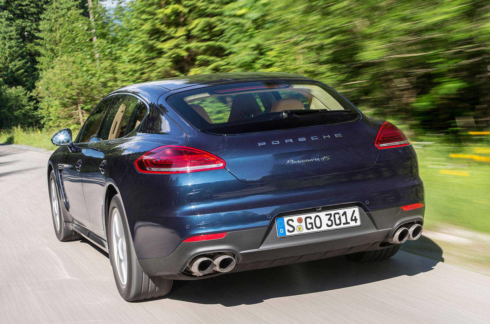 Porsche Panamera rear quarter