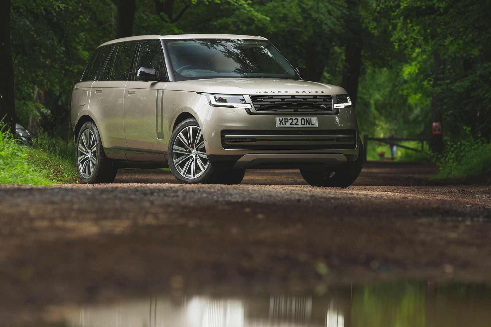 range rover static front