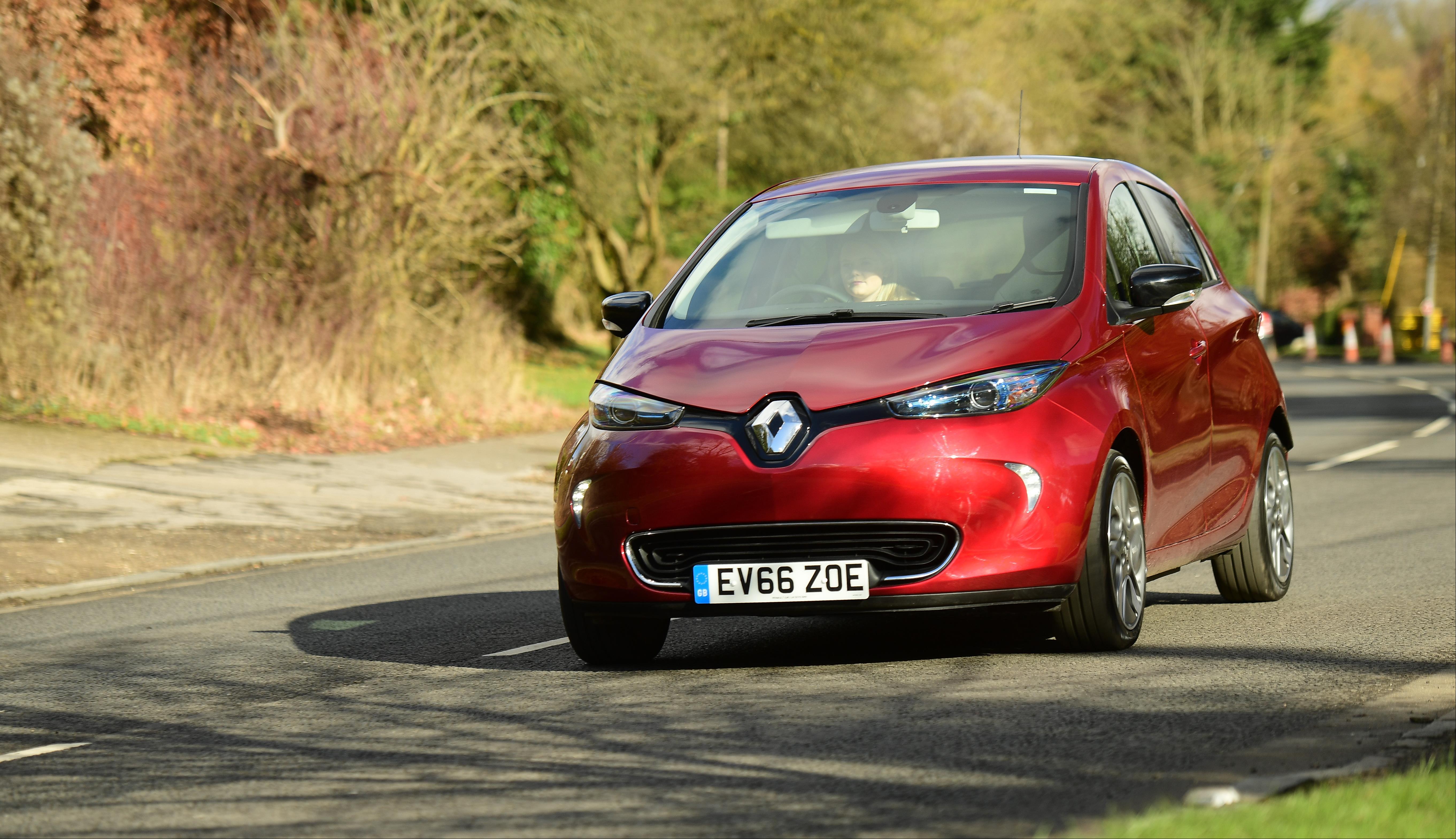 Renault Zoe cornering