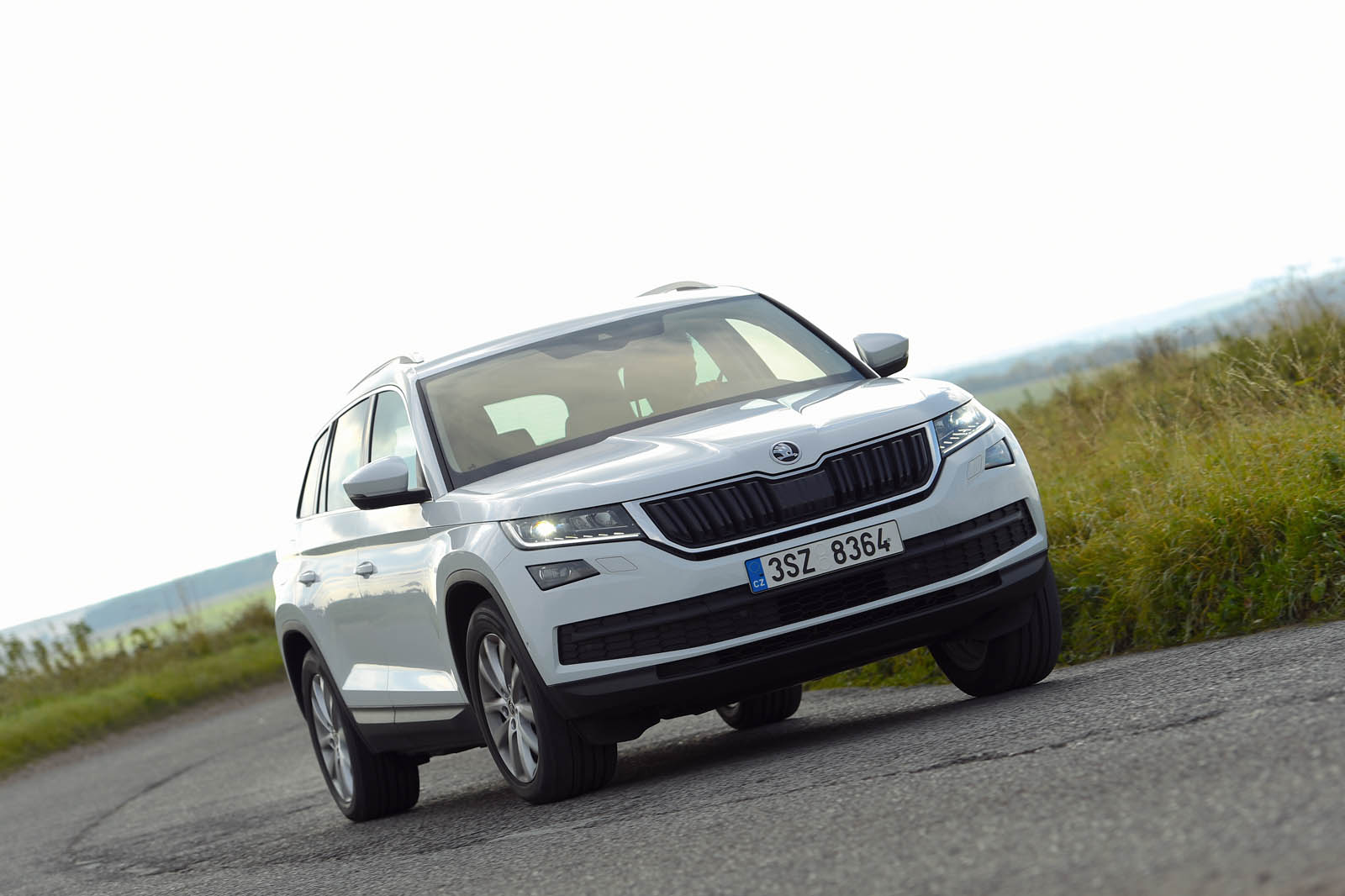 Skoda Kodiaq cornering