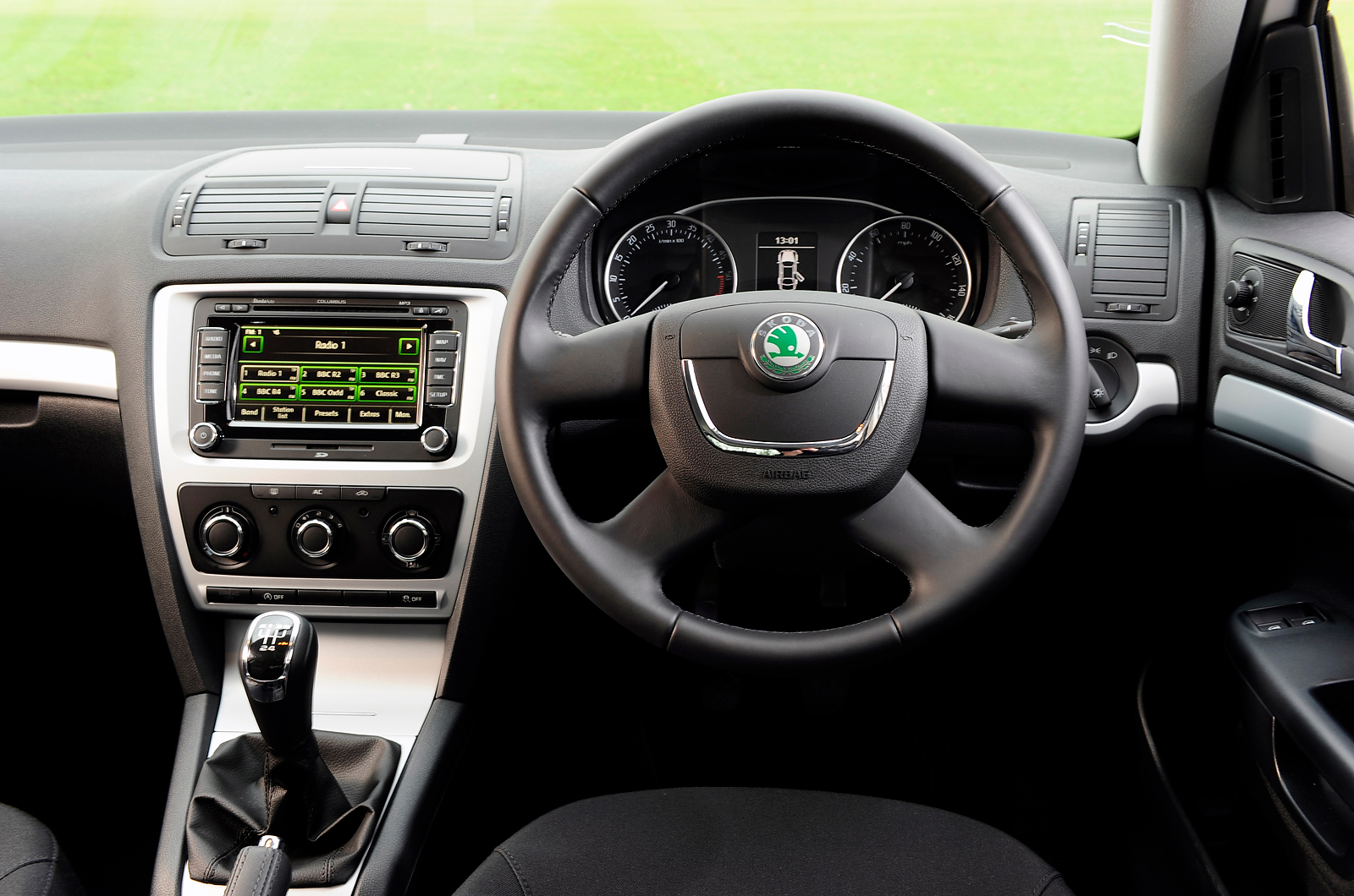 Skoda Octavia dashboard