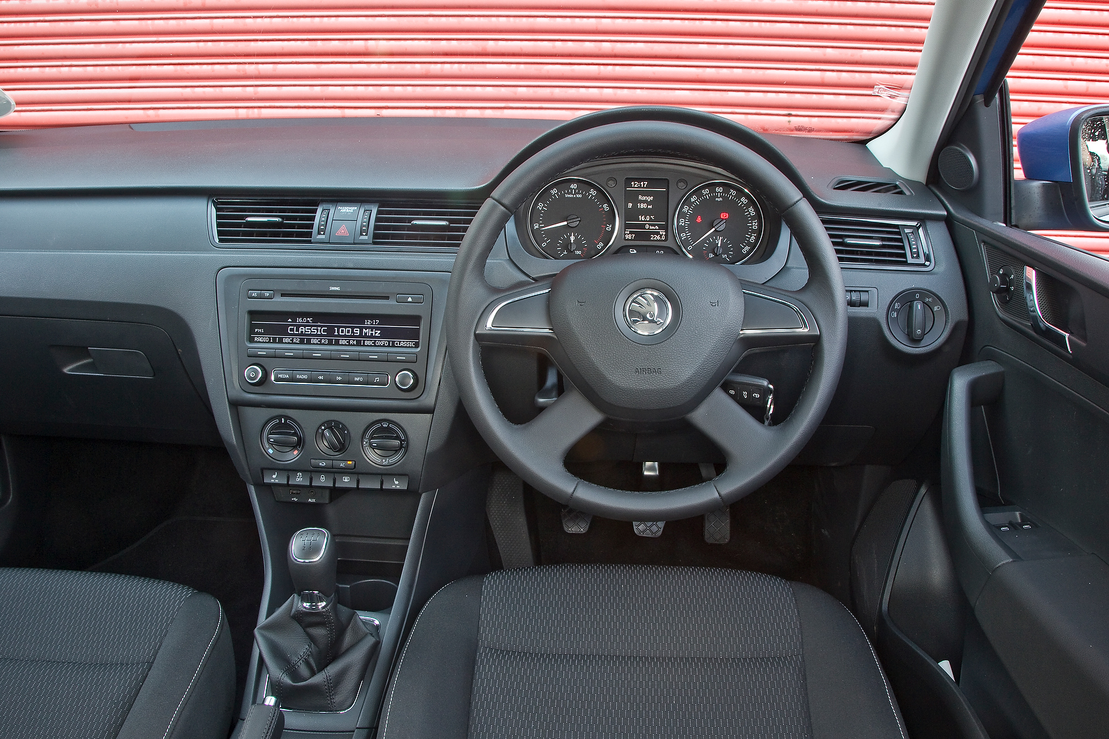 Skoda Rapid dashboard