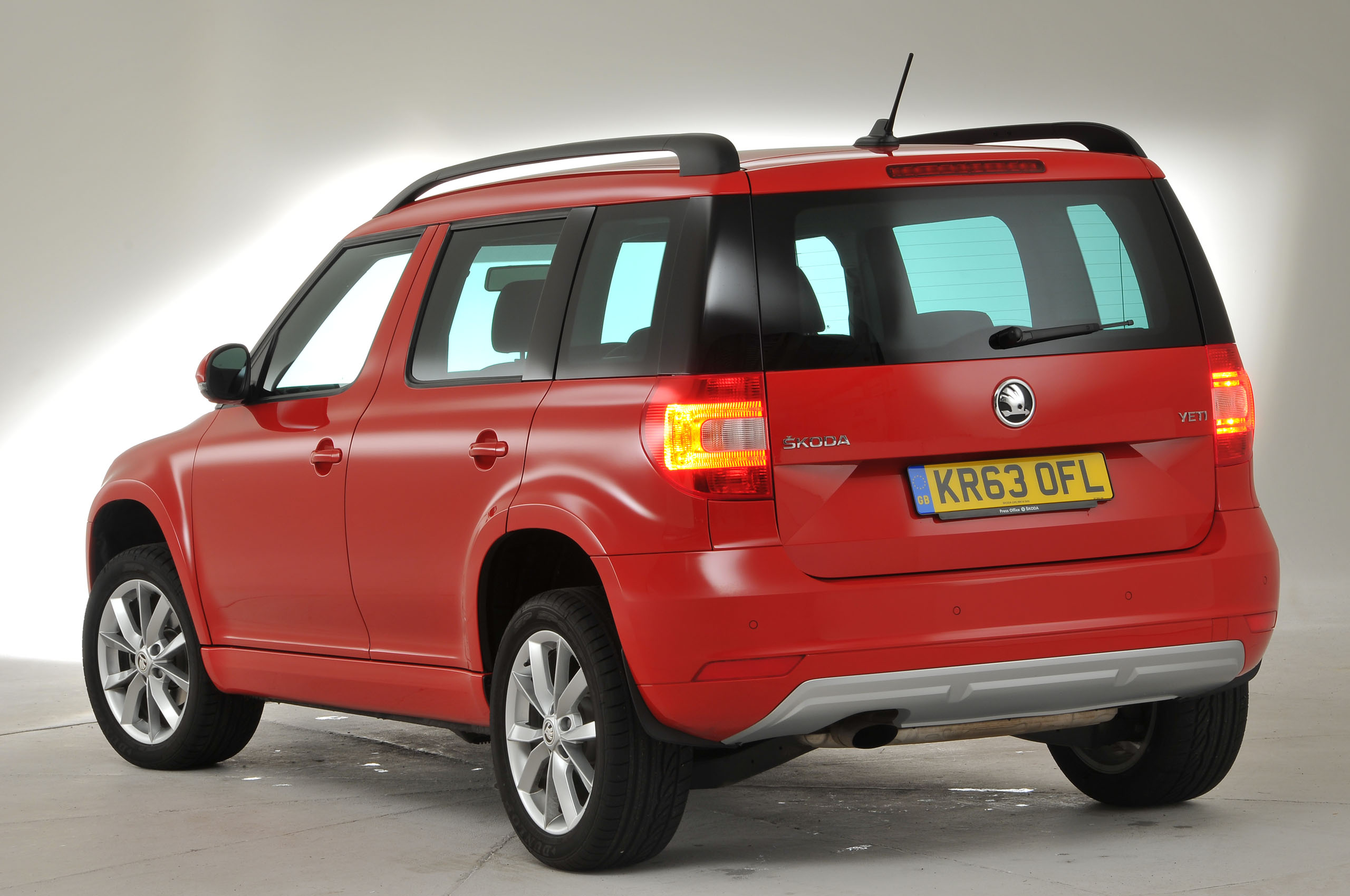 Skoda Yeti rear quarter