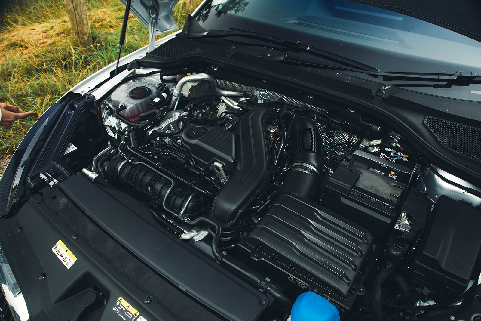 Skoda octavia engine bay