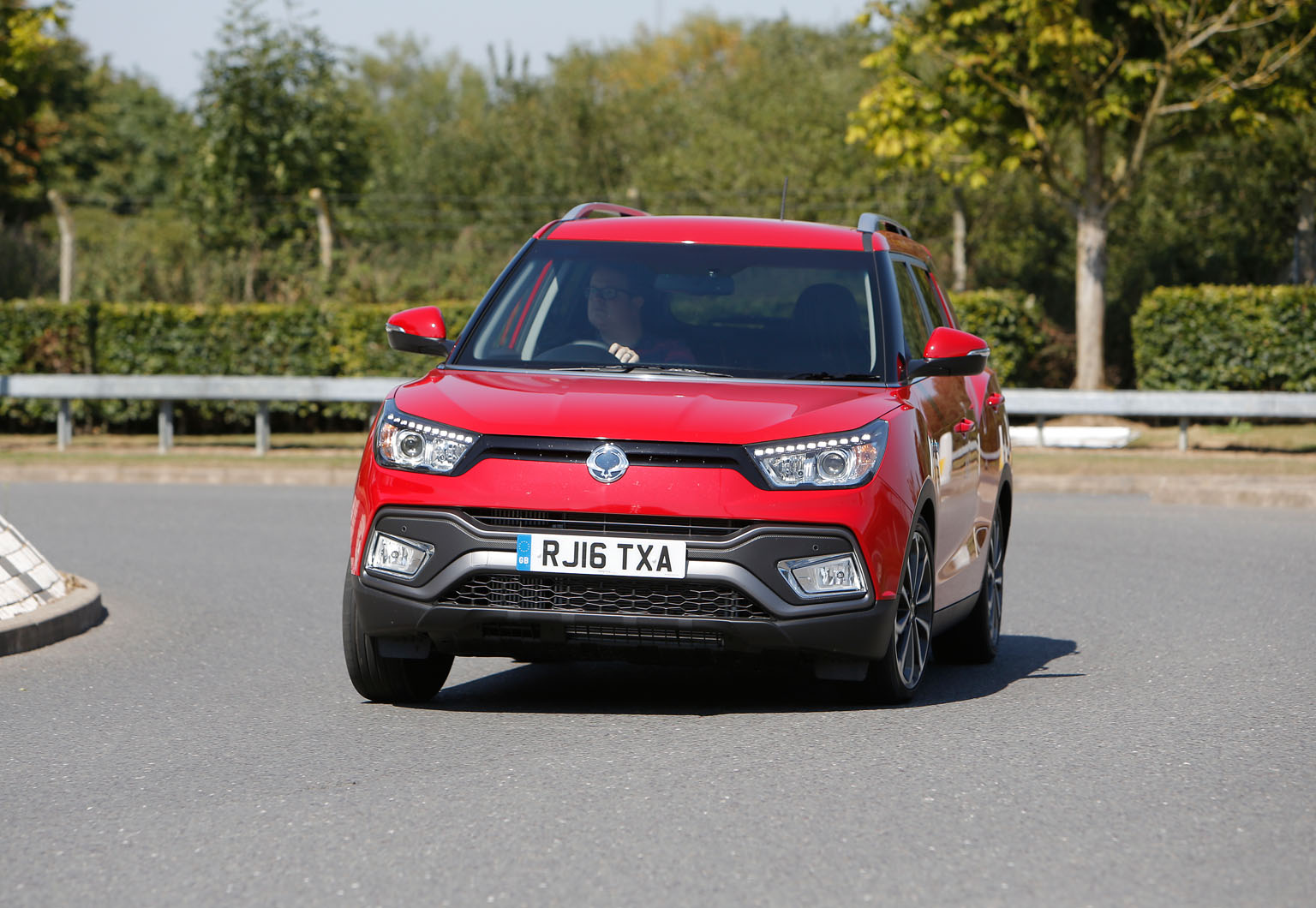 Ssangyong Tivoli XLV cornering