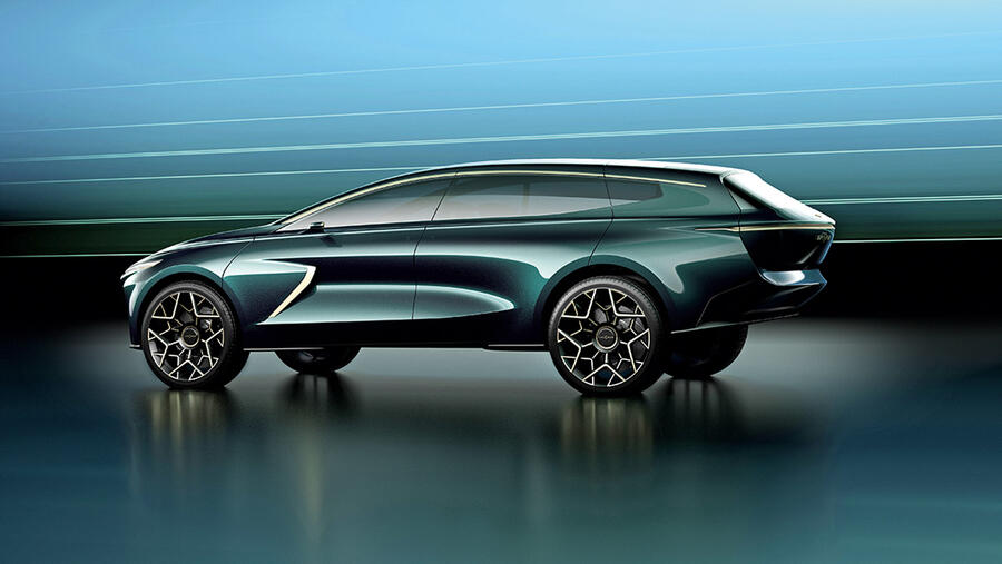 1 Aston martin lagonda suv static side