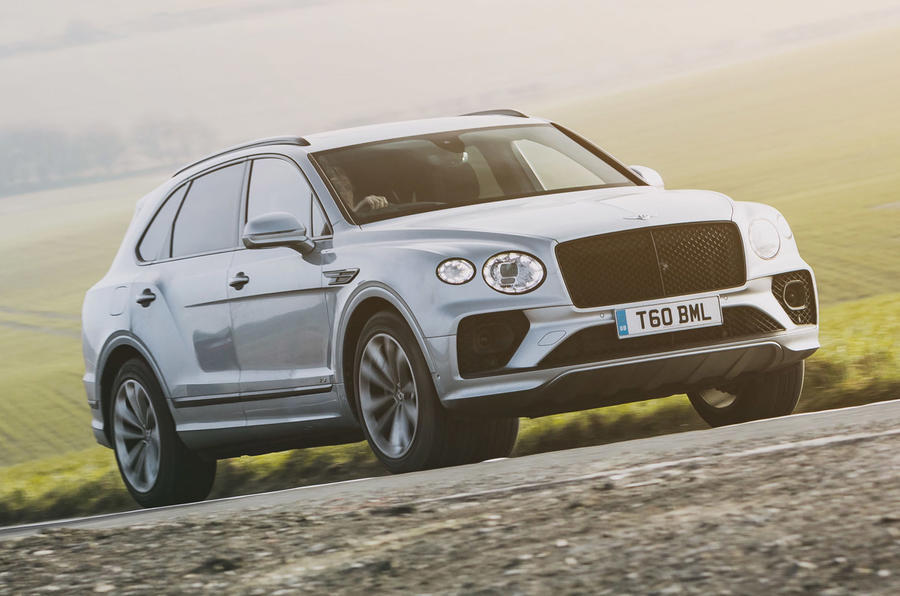 1 Bentley bentayga v8 2021 long term review hero front