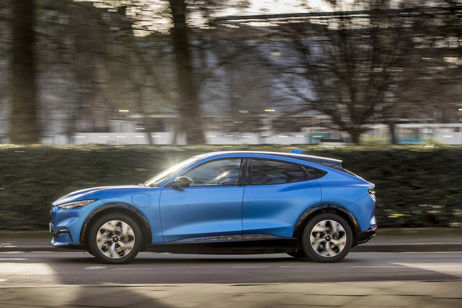 1 Ford mustang mach e hero side