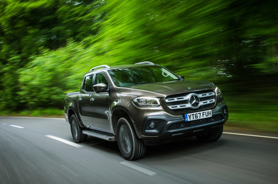 1 Mercedes benz x class rt hero front 0
