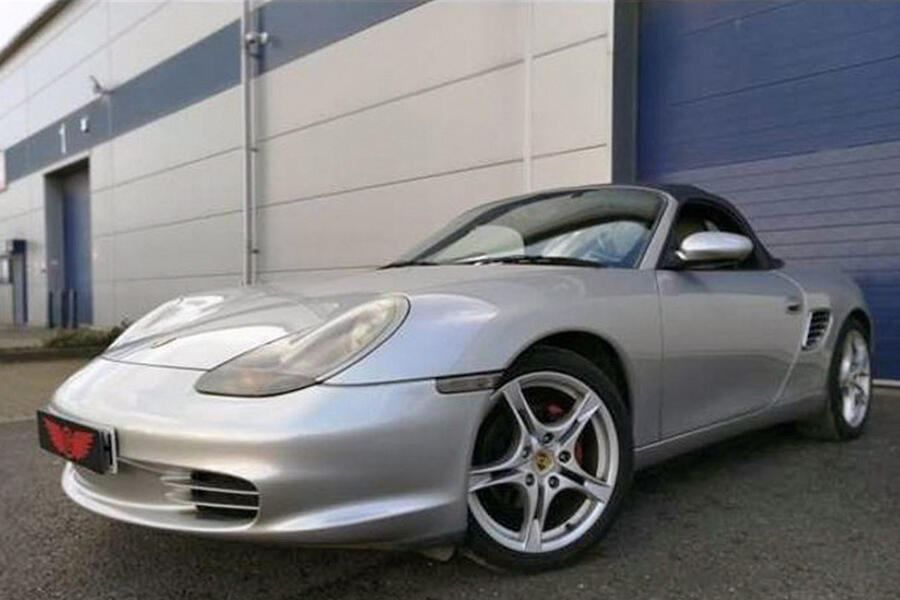 1 Porsche boxster static front