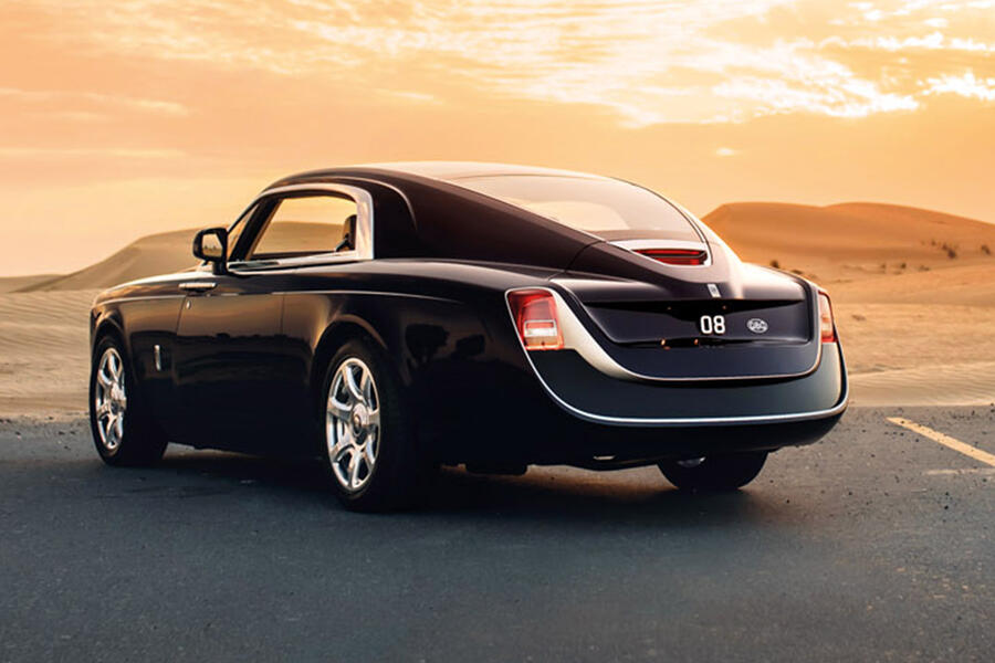 1 Rolls royce sweptail static rear