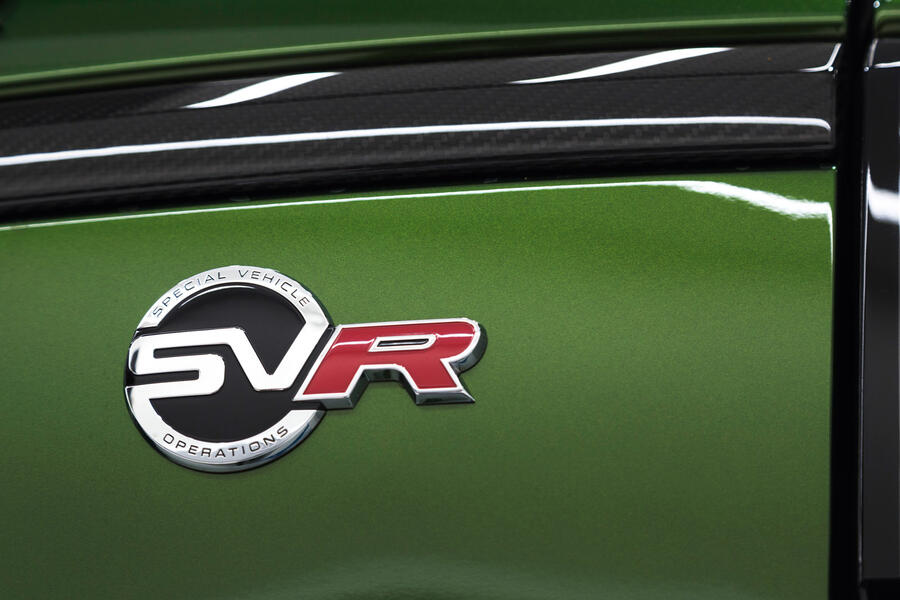 11 Jaguar svo 2019 svr badge