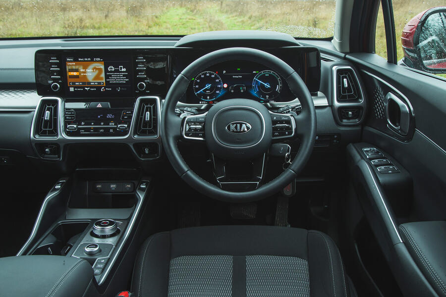 11 Kia sorento phev 2021 long term dashboard