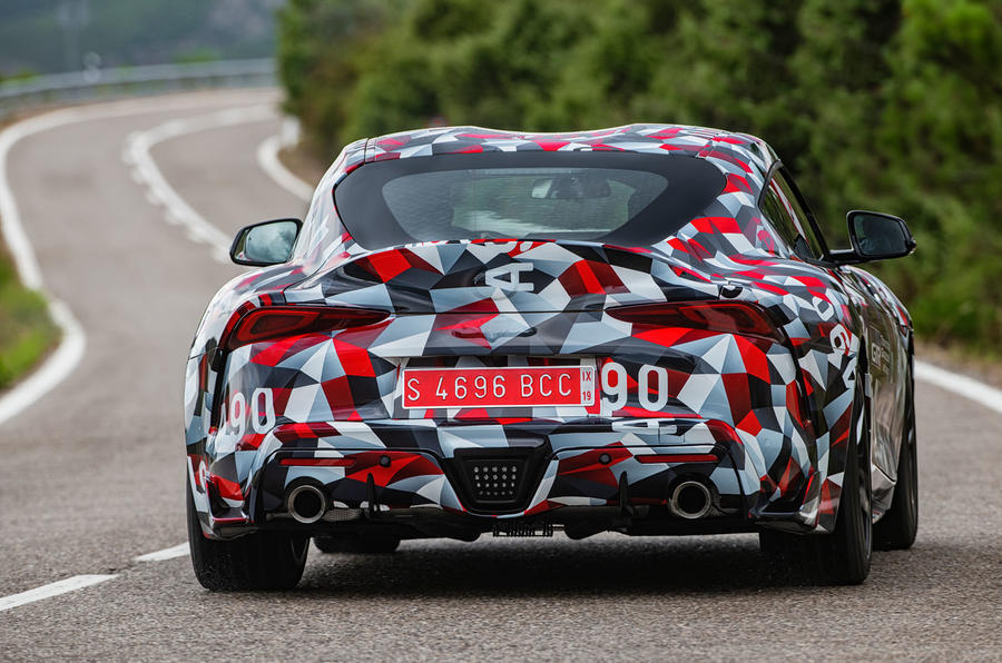 11 Toyota supra 2019 prototype fd otr rear