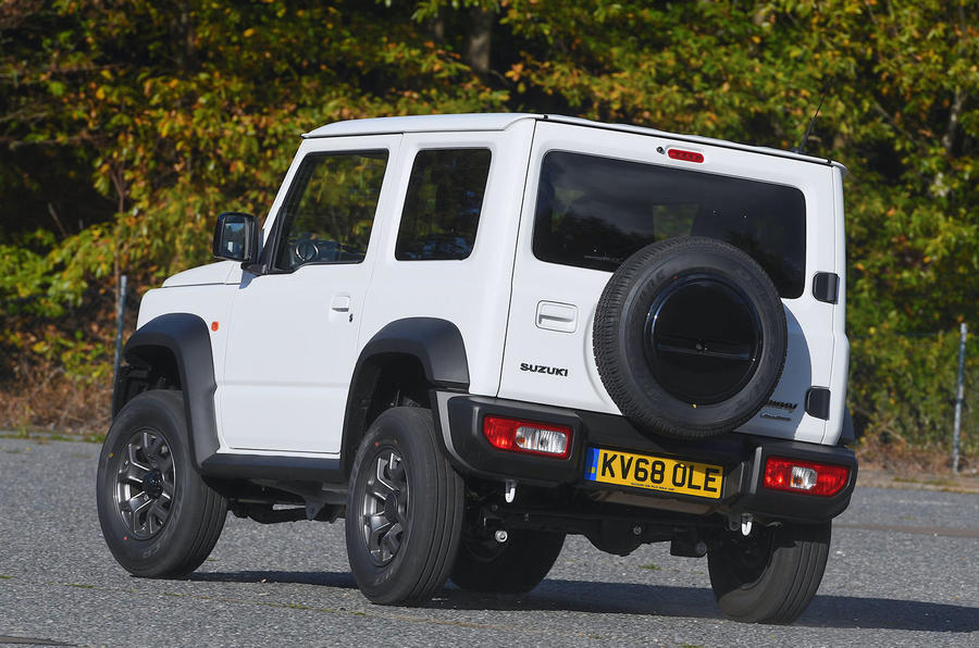 13 Suzuki jimny 2018 uk first drive review cornering rear