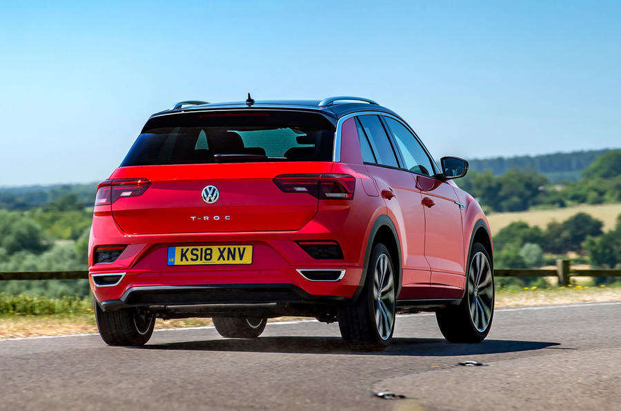 15 Vw t roc 2018 rt cornering rear 0