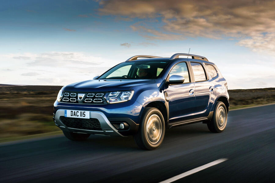 15 Dacia duster render tracking front