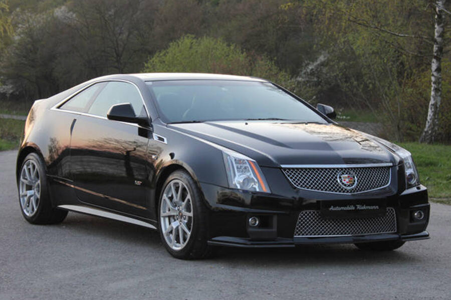 16 Cadillac cts v coupe front