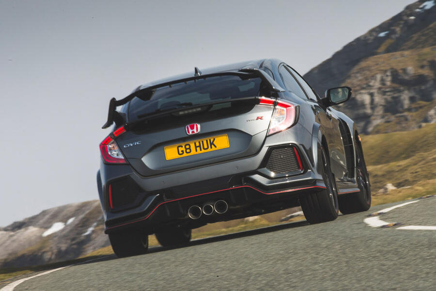 16 Honda civic hero rear