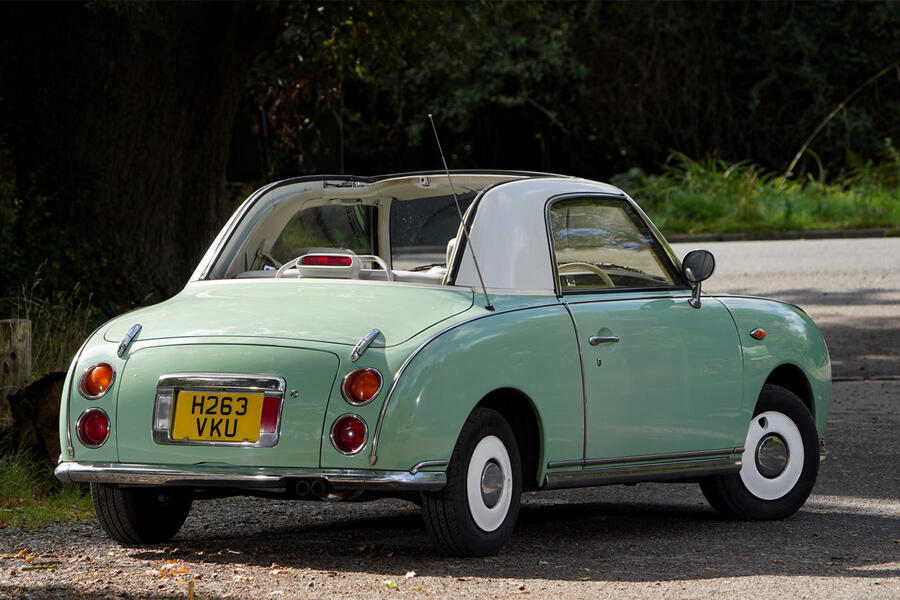 19 Nissan figaro rear