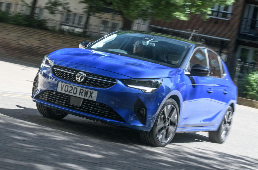 19 vauxhall corsa e 2020 long term hero front