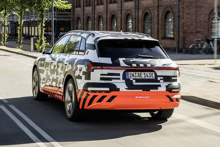2 Audi etron prototype drive 2018 hero rear