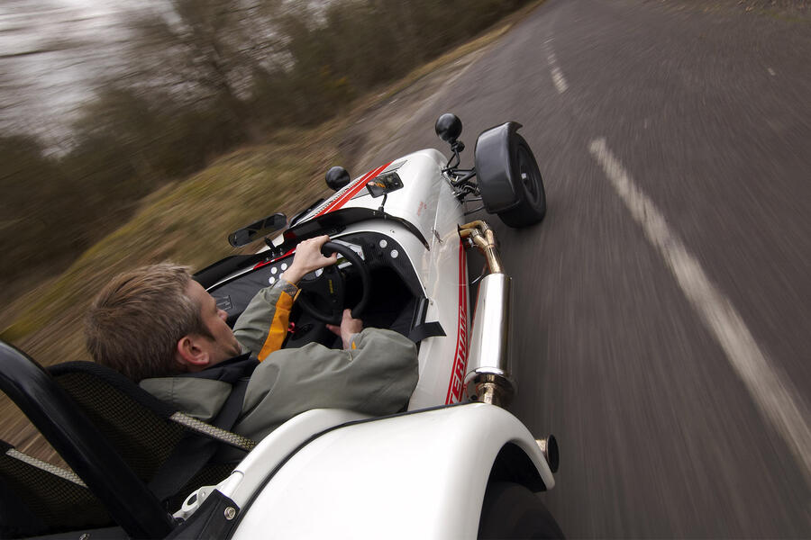 2 Caterham seven interior