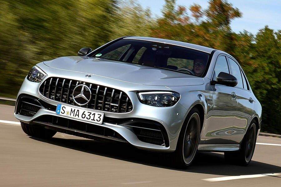 2 Mercedes e63s front