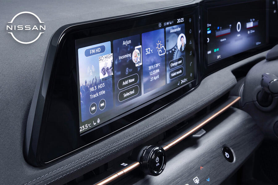 2 Nissan ariya interior