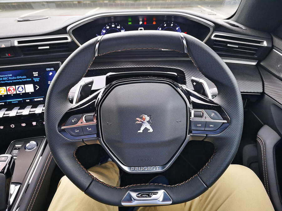 20 Peugeot 508 2019 lt line of sight