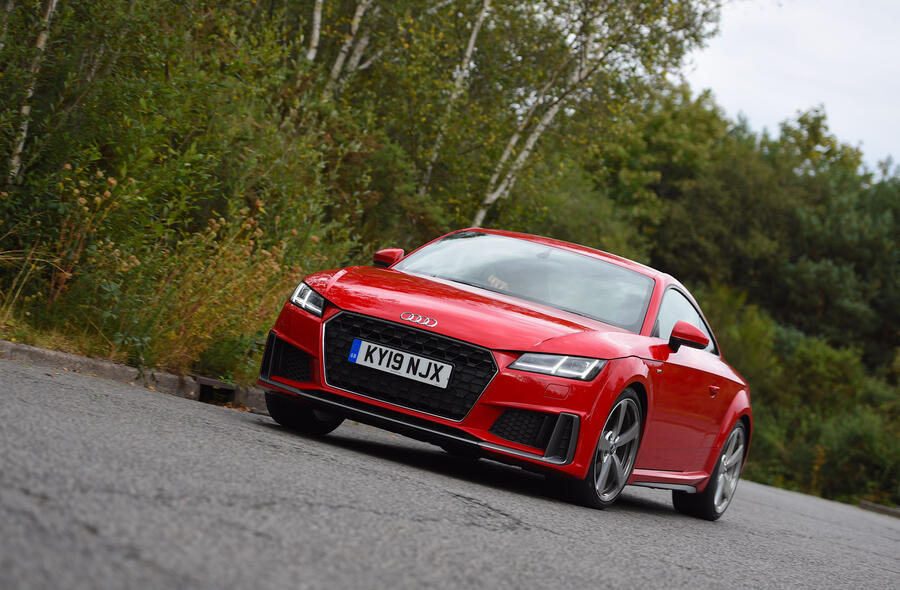 22 Audi tt coupe hero front