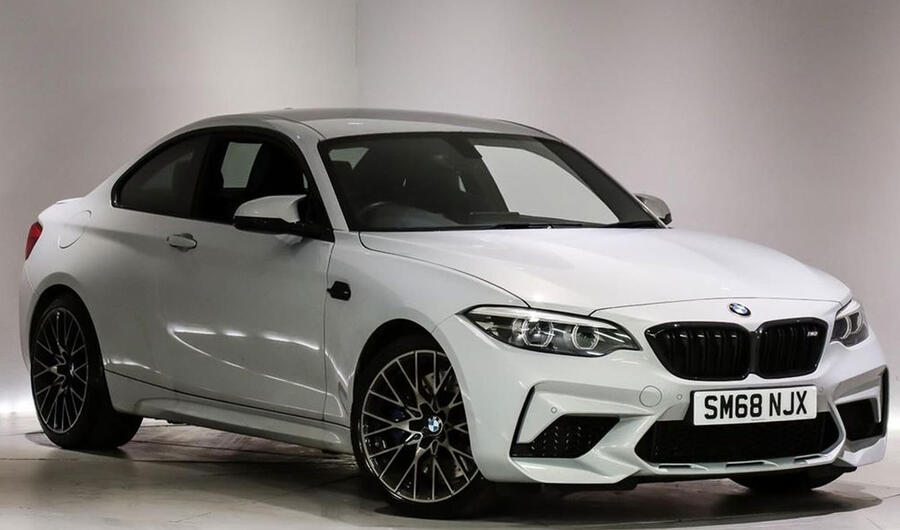 3 Bmw m2 competition stationary side