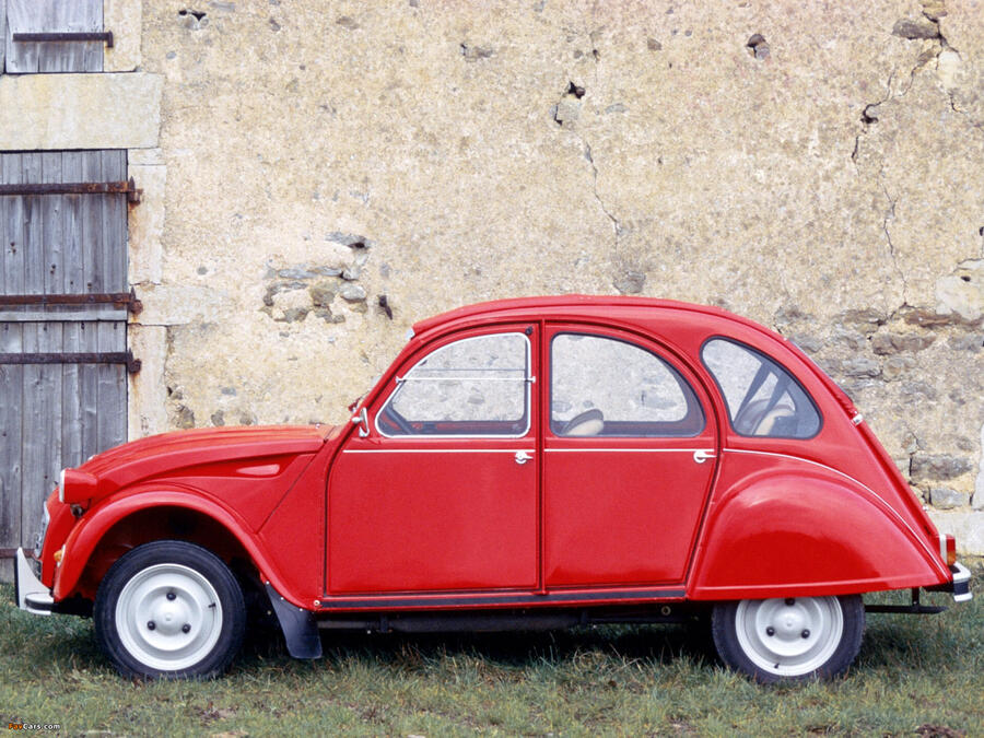 3 Citroen 2cv static side