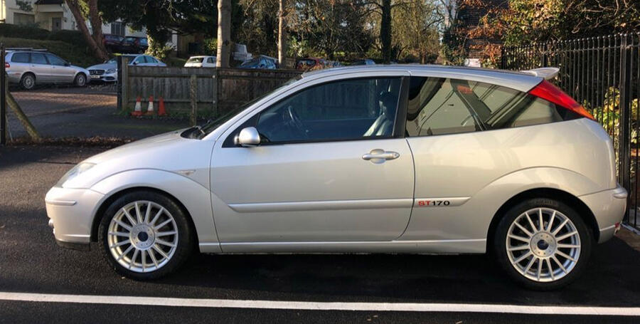 3 Ford focus st170 static side