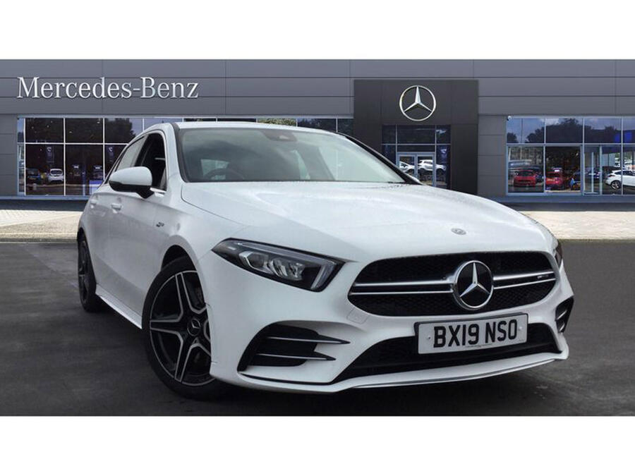 3 Mercedes amg a35 static front