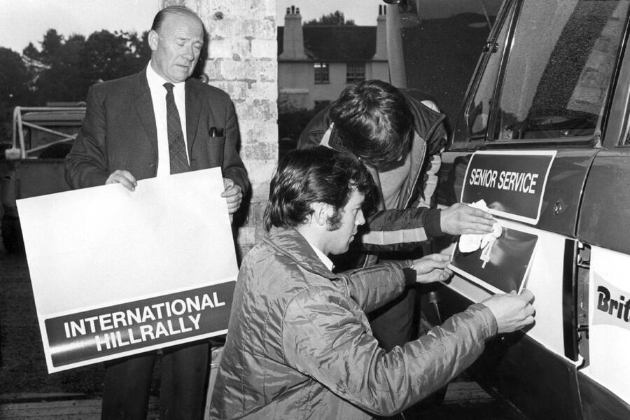 36 Senior service hill rally