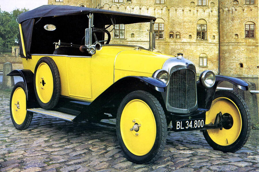 38 Citroen type a static front